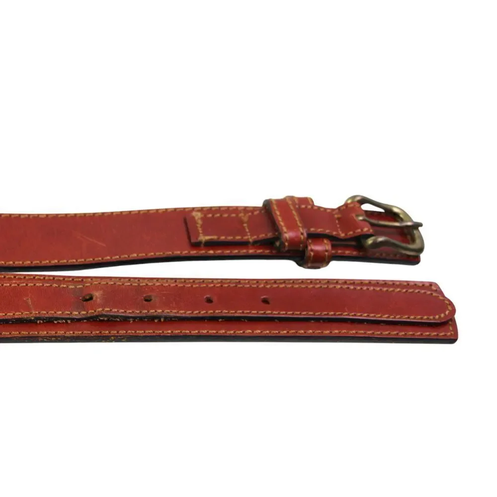 Danbury BROWN GENUINE LEATHER 1 1/8